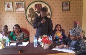 IBNW Council Boss Seeks For Effective Collaboration With Corporate Organizations Alhaji Rahman Olanrewaju Adepoju addressing others...