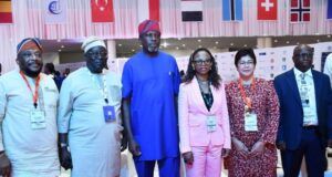 ISAF 2025: Our Govt Remains Committed To Oyo’s Educational Advancement – Makinde From left, Hon Adebayo Adepoju; Oyo State Commissioner for Local Government and Chieftaincy Matters, Hon Ademola Ojo; representative of Oyo State Governor and Chief of Staff, Hon Segun Ogunwuyi; Chief Executive Officer, Tpseal Education UK, Mrs Tolu Eledan; Dr NG Miew Luan and Host, Mr Peter Eledan, during the International Education Conference, Study Abroad Fair 2025, held at International Conference Centre, University of Ibadan