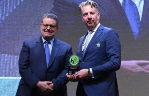 Shell Wins Best Upstream Company 2024 Award At Energy Summit In Abuja …Secretary General of the Gas Exporting Countries Forum, H.E Eng. Mohamed Hamel, left, presenting the award to Shell, Senior Vice President, Marno de Jong at the Gala Dinner, and Award Night of the 2025 edition of the Nigeria International Energy Summit in Abuja on Tuesday…