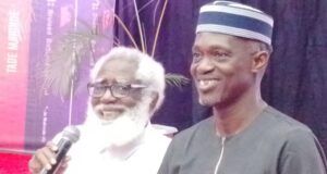 Yemi Farounbi Joins Family, Friends To Celebrate Olutade Makinde’s Legacy In Ibadan Olutade Makinde II, right, with Dr Yemi Farounbi...at the event...