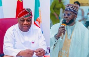 Hassan Giwa Sends Birthday Congratulatory Message To Senator Akintunde At 63 Dr Hassan Giwa, right, with Senator Yunus Akintunde...