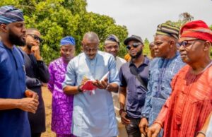 Day Ogundoyin, Oyo Speaker Paid Working Visit To Constituency