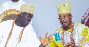 Osun Monarchs To Oluwo: Withdraw Allegations Against Ooni Or Face Lawsuit Ooni Adeyeye Ogunwusi, left, with the Oluwo of Iwo, Oba Akanbi...