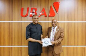 Promotion Of Excellence In Accounting: UBA Partners ICAN L-R: Group Managing Director/Chief Executive Officer (GMD/CEO) United Bank for Africa (UBA) Group, Oliver Alawuba; and the 60th (Diamond) President of the Institute of Chartered Accountants of Nigeria (ICAN), Chief Davidson C. S. Alaribe, FCA, during the courtesy visit by the ICAN President and his delegation to UBA GMD/CEO, in a meeting aimed at fostering collaboration and innovation at the UBA House in Lagos recently…