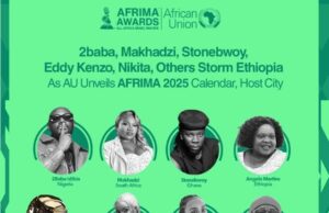 2baba, Others Storm Ethiopia As AU Unveils AFRIMA 2025 Calendar, Host City