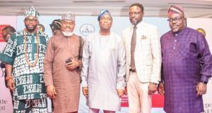 Why Southwest Needs To Play Strategic Role In Nigeria’s Development – Sanwo-Olu L-R: Lagos State Head of Service, Mr Bode Agoro; Special Adviser to Governor Sanwo-Olu on Development Agenda for Western Nigeria (DAWN) Commission, Hon. Sunmi Odesanya; Deputy Governor, Dr. Obafemi Hamzat; Head of Programmes, DAWN Commission, Mr. Abiodun Oladipo and DAWN Chairman, Dr. Seye Oyeleye during the event...