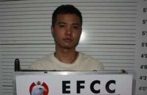 Chinese Arraigned In Lagos For Alleged Cyber-terrorism, Internet Fraud By EFCC Li Kuang Kuang...accused...