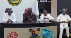 Sanwo-Olu Plays Host To Jandor Behind Closed Door Dr Olajide Adediran, also known as Jandor, right, with others including Governor Babajide Sanwo-Olu...