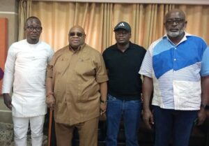 1749594625854 | PM Parrot R L Olumide Oyediran Hon Dr Kashope Abolarin Gov Ademola Adeleke and the Deputy Speaker of Osun State House of Assembly