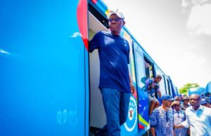 LRMT Blue Line: Sanwo-Olu Unveils Three New Sets Of Coaches Governor Babajide Sanwo-Olu...