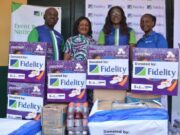 L-R: Team Lead, Human Resource and Business Partner East and South, Fidelity Bank Plc, Osayi Uwumarongie; Principal, Government Junior Secondary School Elekahia, Port Harcourt; Dr Ekeh Florence; Team Lead, CSR, Fidelity Bank Plc, Victoria Abuka; and Procurement Officer/Class President, Suncrest 2025 Inductees Class, Fidelity Bank Plc, Euphemia Okereafor; during the Fidelity Helping Hands Programme Donation to Government Secondary School, Port Harcourt, Rivers State recently…