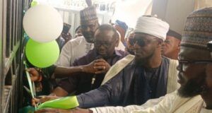 Adebayo Adelabu Commissions Asiwaju Hassan Giwa Foundation’s House In Ibadan Chief Adebayo Adelabu and others at the event...
