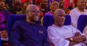Fasola Farm Estate: Oladayo Popoola, Former Milad Commends Makinde, See Video Governor 'Seyi Makinde, left, with General Oladayo Popoola...