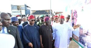 Tinubu Reaffirms Commitment To Local Content As He Commissions Roads President Bola Ahmed Tinubun and others at the event on Saturday...