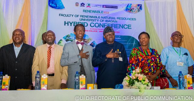 UI Image ...the Vice Chancellor of the University of Ibadan, Prof Kayode Adebowale and others at the event...