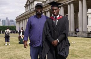 Son’s Graduation From Greenwich University Thrills Afia CEO, Adanla