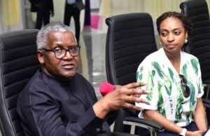 Tinubu Hailed By Dangote For Restoring Private Sector’s Confidence President/CE, Dangote Industries Ltd, Aliko Dangote, left, with Minister of Industry, Trade, and Investment, Dr. Jumoke Oduwole, during the Minister’s visit to Dangote Petroleum Refinery and Fertiliser Plant in Ibeju Lekki Lagos on Saturday July 26, 2025…