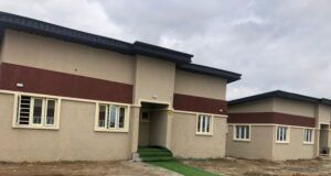 History Recorded As FHA Commissions 100 Housing Units In Ibadan