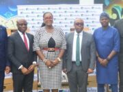 L – R: Divisional Head, Product Development, Osita Ede; Executive Director -Lagos and SouthWest, Ken Opara (both of Fidelity Bank Plc); Chief Executive Officer, Manmark, Adaonah Kene-Uyawune; Executive Director/Chief Operations and Information Officer, Fidelity Bank Plc, Stanley Amuchie; Deputy Director and Lagos State Manager of SMEDAN, Bunmi Kole-Dawodu; and Divisional Head, Brands and Communications, Fidelity Bank Plc, Meksley Nwagboh; at the Fidelity SME Empowerment Program 2025 in Lagos, recently...