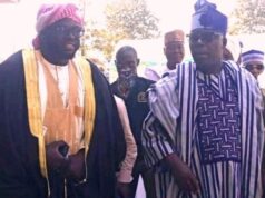 Birthday: Hassan Giwa Celebrates Aare Musulumi, Dawud Akinola Arc (Dr.) Hassan Olawale Giwa, left, with the Aare Musulumi of Yorubaland, Edo and Delta States, Alhaji Dawud Makanjuola Akinola (De-Damak)