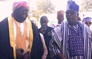 Birthday: Hassan Giwa Celebrates Aare Musulumi, Dawud Akinola Arc (Dr.) Hassan Olawale Giwa, left, with the Aare Musulumi of Yorubaland, Edo and Delta States, Alhaji Dawud Makanjuola Akinola (De-Damak)