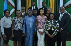Education Is Your Greatest Tool, Be Committed, Tinubu Tells Saint Lucian Students