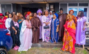 Women Affairs Comm | PM Parrot Oyo State Commissioner for Women Affairs and Social Inclusion Hon Mrs Toyin Balogun with others at the event