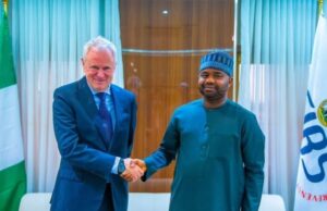 High Expectations As FIRS, The Netherlands Begin Double Taxation Treaty Renegotiation Ambassador Bengt Van Loosdrecht, left, with Sir Zacch Adedeji...on Monday...