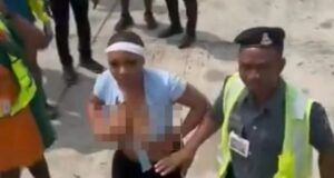 Airport Brouhaha: Tinubu’s Govt Withdraws Criminal Complaint Against Ibom Air Passenger, Reduces KWAM 1’s Ban ...the offensive image of Ibom Air passenger from the video...