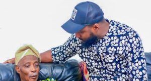 When Olubadan-Designate, Oba Rashidi Ladoja Played Host To Oyo Speaker, Ogundoyin Rt Hon Adebo Ogundoyin, left, with the Olubadan Designate, Oba Ladoja...
