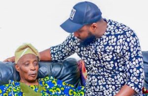 When Olubadan-Designate, Oba Rashidi Ladoja Played Host To Oyo Speaker, Ogundoyin Rt Hon Adebo Ogundoyin, left, with the Olubadan Designate, Oba Ladoja...