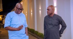 Fayose@65: Oyebanji Joins Others To Celebrate Former Ekiti Gov Ayodele Fayose, left, with Governor Biodun Oyebanji...
