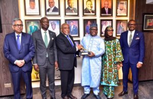 How We Paid Over ₦3.3 Trillion In Dividends To Shareholders In 15 Years – Dangote Cement L-R: Group Managing Director/CEO, Dangote Cement Plc, Arvind Pathak; Group Managing Director/CEO, NGX, Temi Popoola; Chairman, Dangote Cement Plc, Emmanuel Ikazoboh; Group Chairman, NGX Group, Alhaji (Dr.) Umaru Kwairanga; Board Member, Dangote Cement Plc, Mariya Dangote; CEO NGX, Jude Chiemeka; during the introduction of the Dangote Cement Plc new Board Chairman and Directors to the floor of the NGX Stock Exchange, Lagos on Wednesday 10th September, 2025…