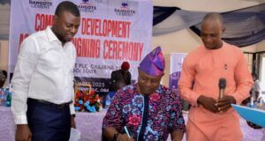 High Expectatios As Dangote Cement Obajana, Jakura Community, Seal Landmark Dev’t Pact