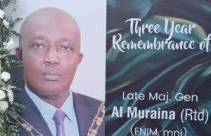 Photos: When Family, Friends Marked Third Anniversary Of Demise Of Mauve 21’s General Abdullahi Muraina
