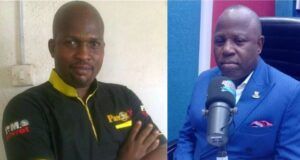 Oyo Govt Sympathizes With Family Of Ojo Peter, Slain Ibadan Journalist ...late Ojo Peter, left and Dr Suleimon Olanrewaju...