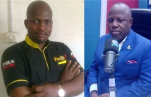 Oyo Govt Sympathizes With Family Of Ojo Peter, Slain Ibadan Journalist ...late Ojo Peter, left and Dr Suleimon Olanrewaju...