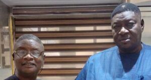 Photo: Rivers’ Police Commissioner, Adepoju Receives Copy Of ParrotXtra’s 20th Anniversary Compendium CP Olugbenga Adepoju, right, with Ambassador Olayinka Agboola...over the weekend...