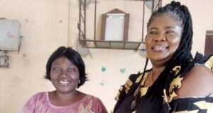 Photos: Fan Milk’s Former Corporate Affairs Manager Bags Award Of Excellence Oyekemi Wilson, left, receiving her award...