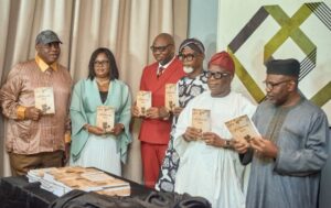 Seun Oloketuyi and others at the event...