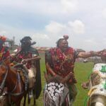 Ibadan hunters displaying culture at its bestat the event