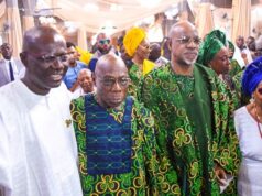 Tinubu, Obasanjo, Makinde, Adeleke, Others Present As Abiodun’s Mother Celebrates 90th Birthday Chief Olusegun Obasanjo and others at the event...