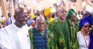 Tinubu, Obasanjo, Makinde, Adeleke, Others Present As Abiodun’s Mother Celebrates 90th Birthday Chief Olusegun Obasanjo and others at the event...