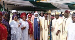 Olubadan, Others Present As Offa Chief Imam Turbans Afia Group CEO Adanla As Giwa Adinni