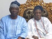 Photo: Lam Adesina’s Son Visits New Olubadan, Oba Rashidi Ladoja Dr Ayobami Lam-Adesina, left, with Oba Rashidi Ladoja...