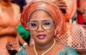 Iyaloja-General At Oba Of Benin’s Palace By Festus Adedayo Folasade Tinubu-Ojo