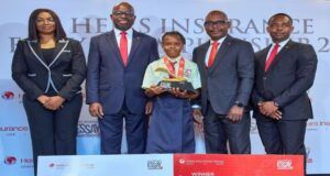 How 13-Year-Old Emerged Winner Of 2025 Heirs Insurance Essay Championship L:R- National Coordinator, National Social Safety-Nets Coordinating Office, Funmi Olotu; Niyi Onifade, Managing Director/Chief Executive Officer, Heirs Life Assurance and the Group’s Sector Head; winner, 2025 Heirs Insurance Essay Championship, Rhema-Love Abraham, MD/CEO, Heirs General Insurance Wole Fayemi; and Head, Technical, Heirs Insurance Brokers, James Akpan, at the finale of the competition…Credit: Heirs Insurance