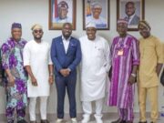 We Are Still Committed To Visual Order, Safety – LASAA L-R: The Chairman, Committee on Information, Security and Strategy, Lagos State House of Assembly, Hon. Ogundipe Stephen Olukayode; Chairman, Committee on Energy and Mineral Resources, LAHA, Hon. Sobur Akanbi Oluwa; MD/CEO, Lagos State Signage and Advertisement Agency (LASAA), Prince Fatiu Akiolu; Chairman, Committee on the Environment (Parastatals), LAHA, Hon. (Engr.) Shabi Adebola; Chairman, Committee on Procurement, LAHA, Hon. Apata Samuel; and the Committee Clerk, LAHA, Mr. Olaosebikan Ebenezer during the Committee's oversight function at LASAA in Lagos …Monday...
