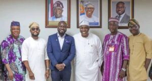 We Are Still Committed To Visual Order, Safety – LASAA L-R: The Chairman, Committee on Information, Security and Strategy, Lagos State House of Assembly, Hon. Ogundipe Stephen Olukayode; Chairman, Committee on Energy and Mineral Resources, LAHA, Hon. Sobur Akanbi Oluwa; MD/CEO, Lagos State Signage and Advertisement Agency (LASAA), Prince Fatiu Akiolu; Chairman, Committee on the Environment (Parastatals), LAHA, Hon. (Engr.) Shabi Adebola; Chairman, Committee on Procurement, LAHA, Hon. Apata Samuel; and the Committee Clerk, LAHA, Mr. Olaosebikan Ebenezer during the Committee's oversight function at LASAA in Lagos …Monday...