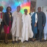 Alhaji Lai Mohammed left with others at the GOCOP event